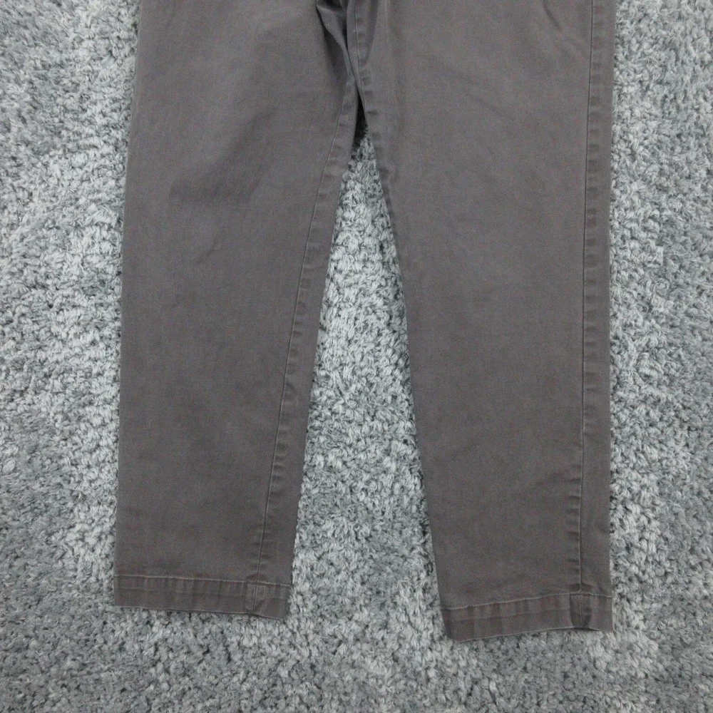 Banana Republic Pants Mens 38x32 Black Gray Mason Chino 37x29*